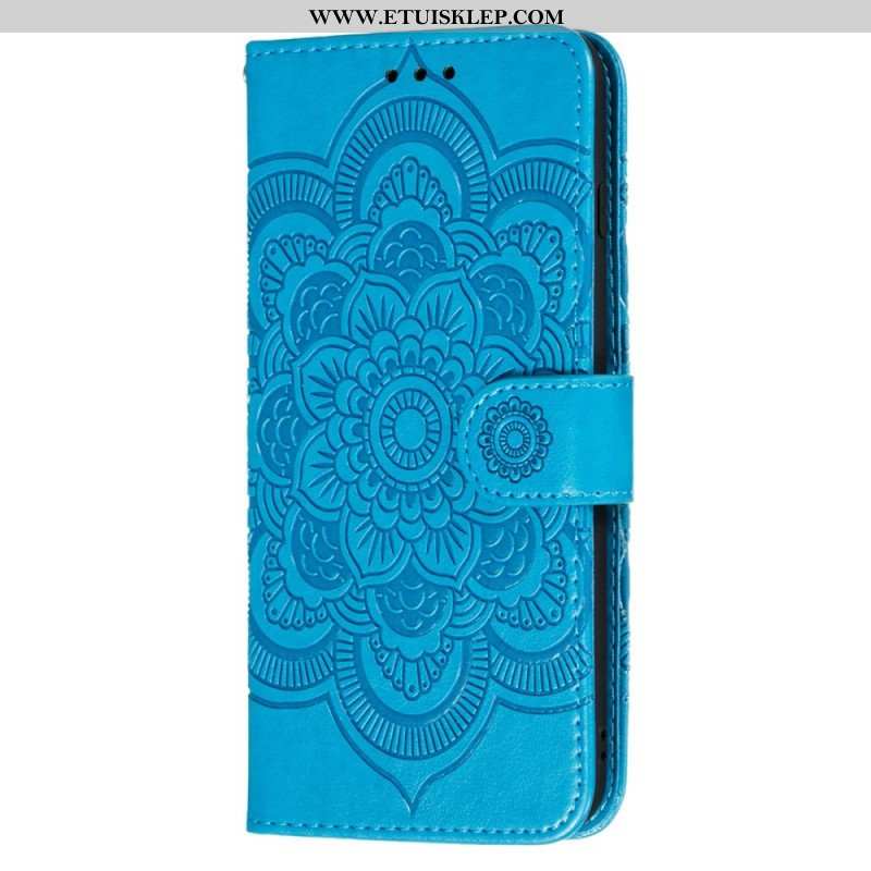 Etui Folio do Poco X4 Pro 5G Mandala Ze Smyczą